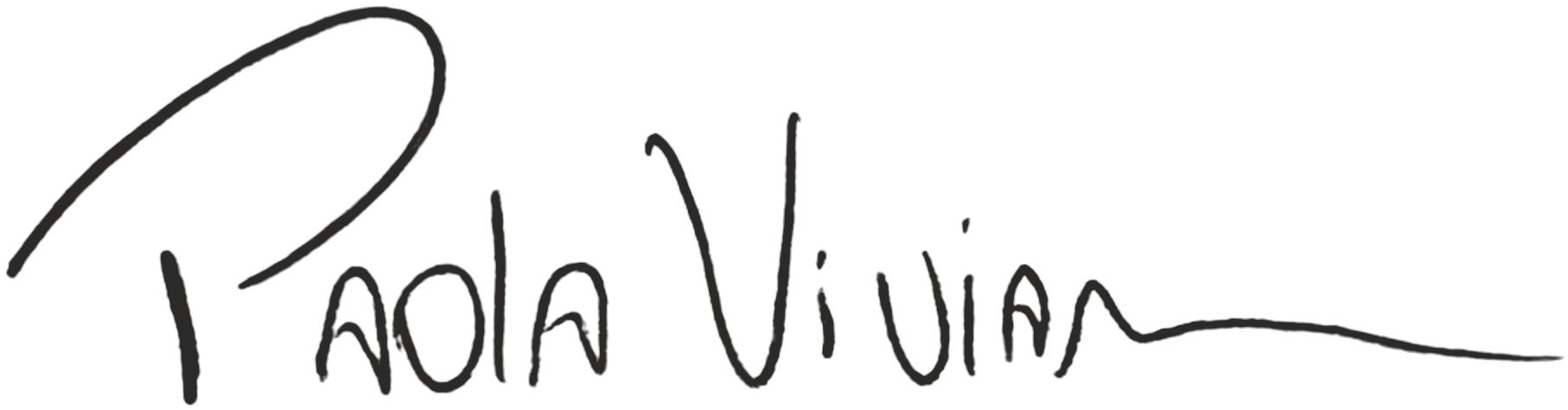 Assinatura de Paola Viviam